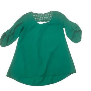 Emerald Green Blouse